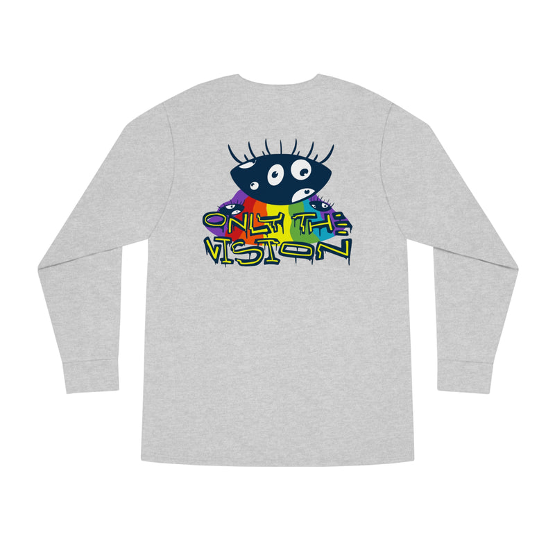 Long Sleeve OTV Alien BACK Crewneck Tee