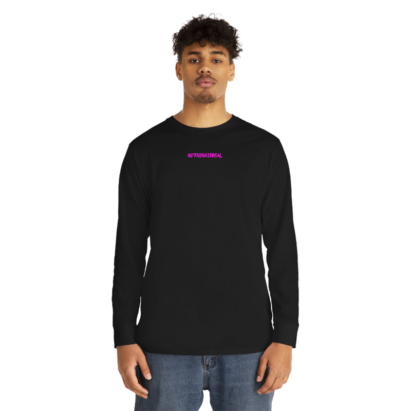 Long Sleeve OTV Alien BACK Crewneck Tee