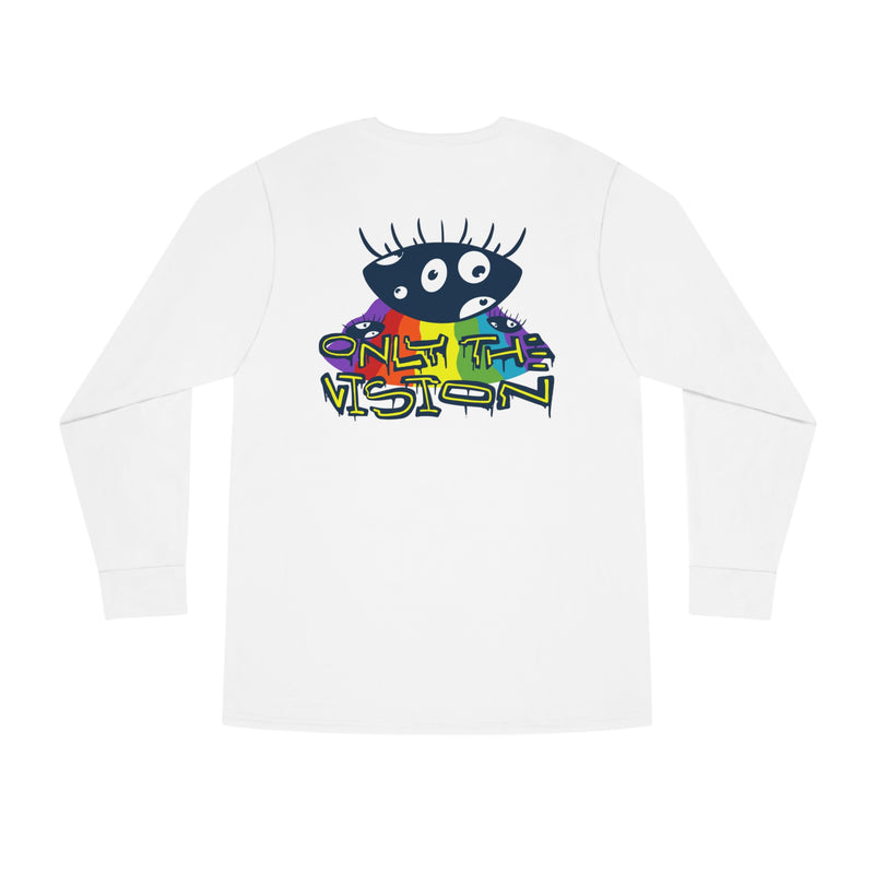 Long Sleeve OTV Alien BACK Crewneck Tee