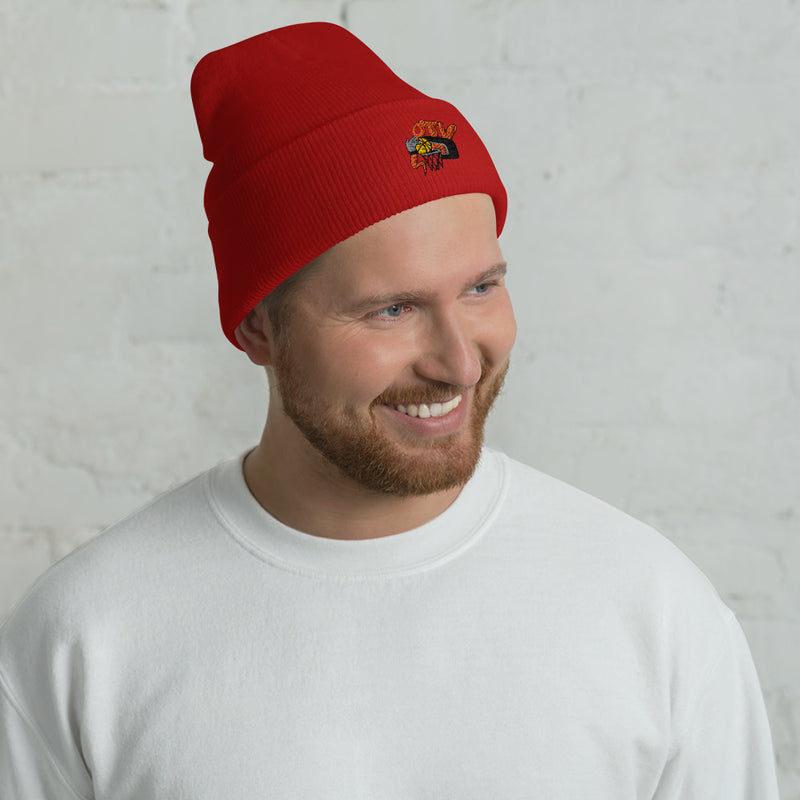 OTV Hoops Cuffed Beanie