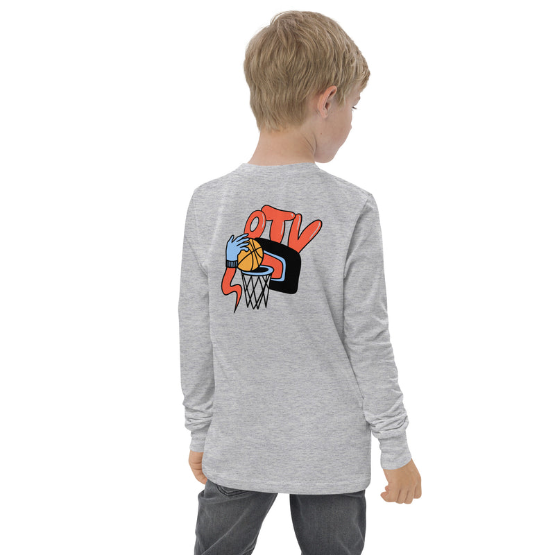 OTV Hoops Youth long sleeve tee