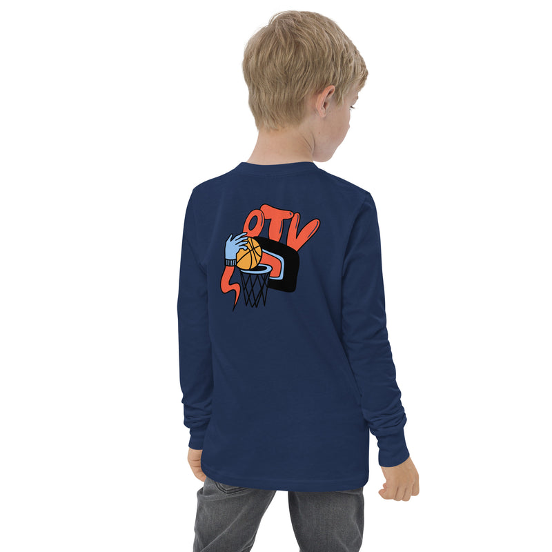 OTV Hoops Youth long sleeve tee