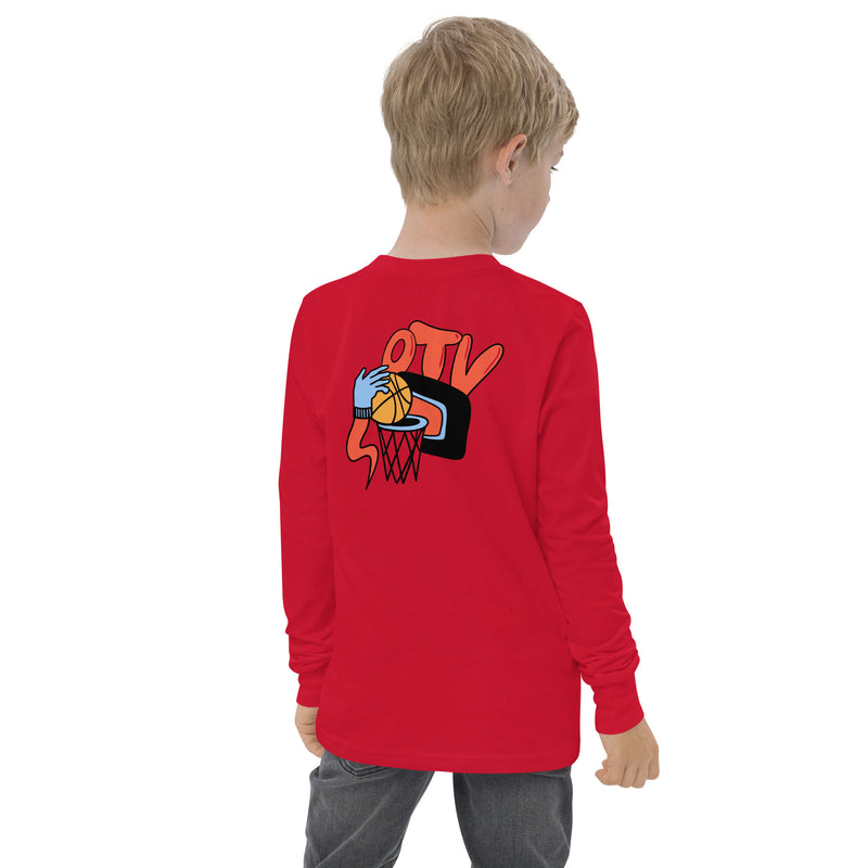 OTV Hoops Youth long sleeve tee