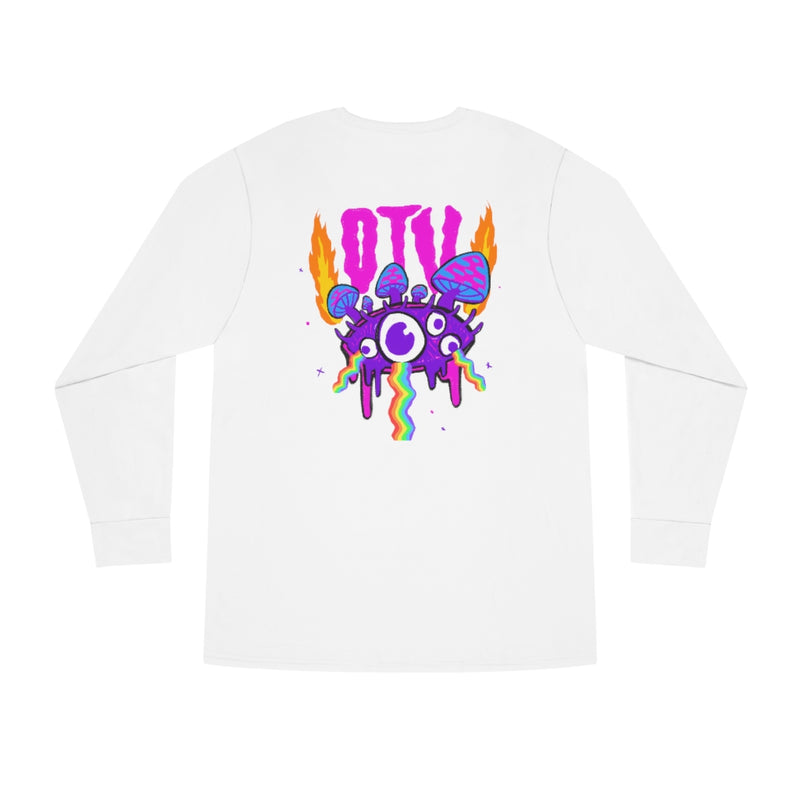 Long Sleeve OTV BACK Funky Design Tee