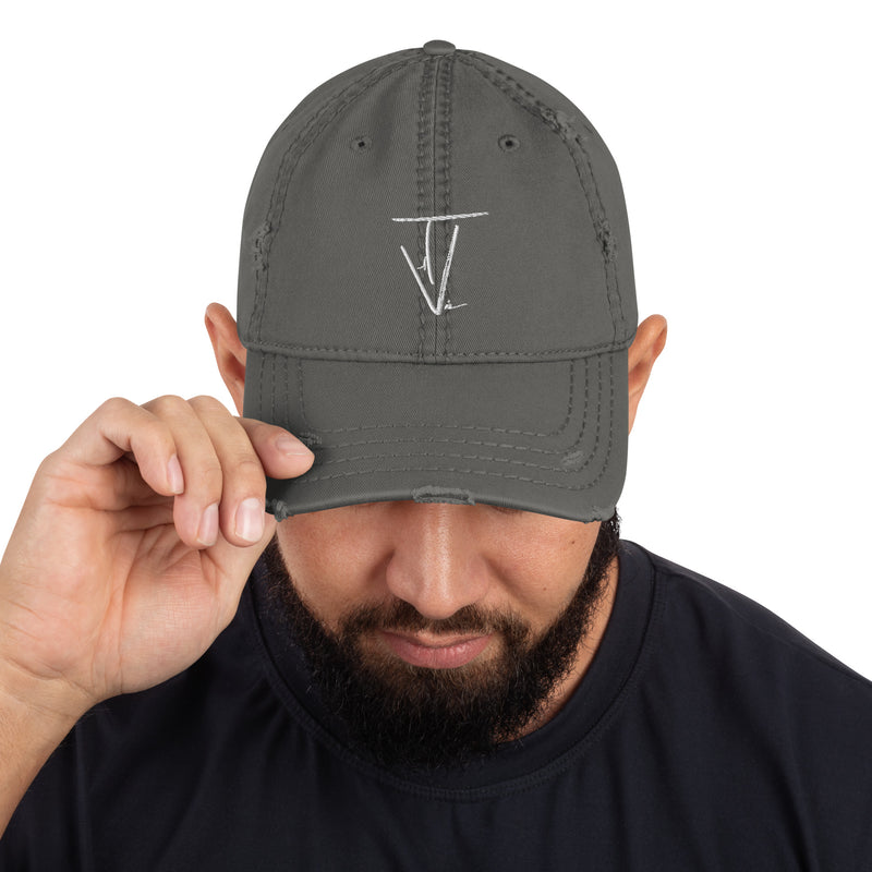 I AM TV.. Distressed Dad Hat