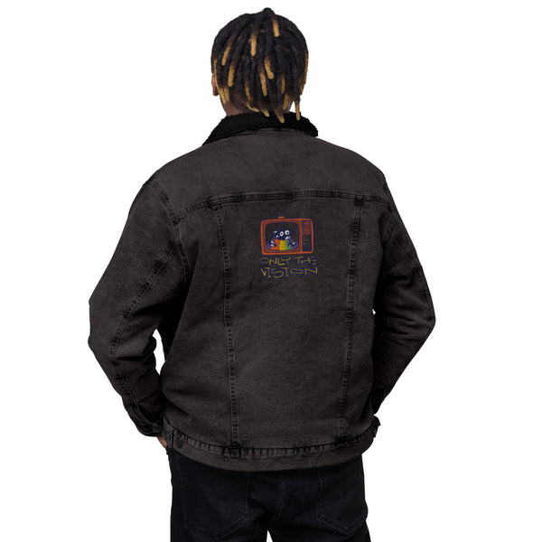 Unisex denim sherpa OTV jacket