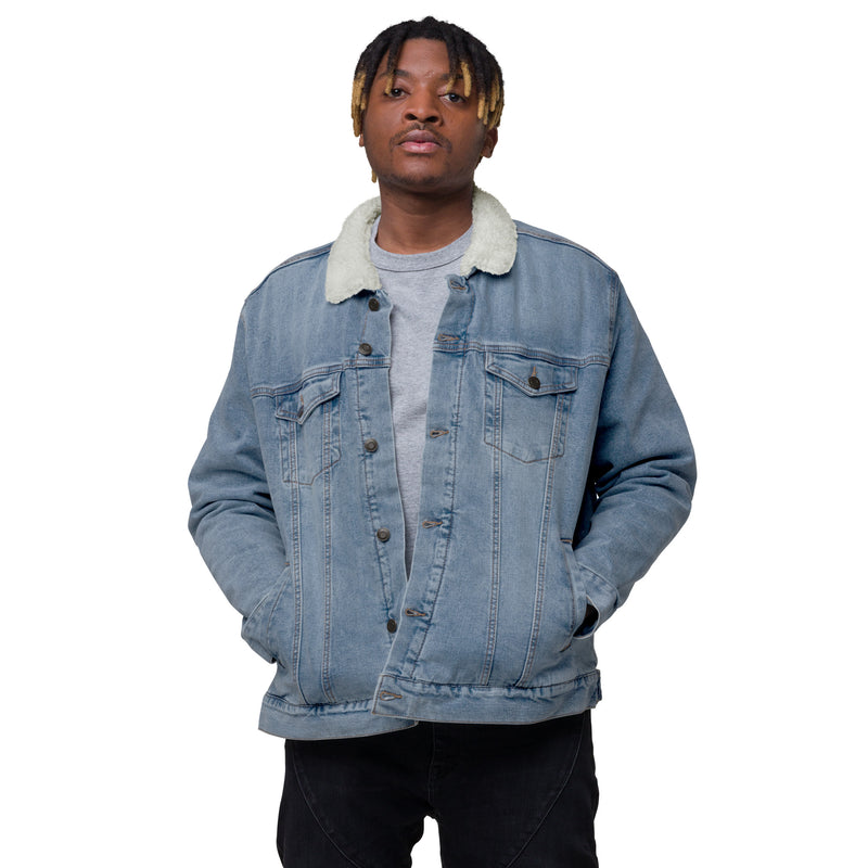 Unisex denim sherpa OTV jacket